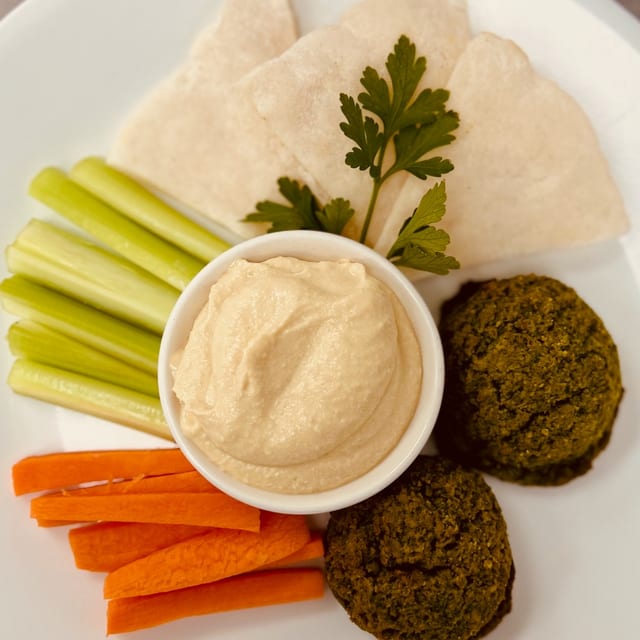 Mediterranean Meze Snack Pack.