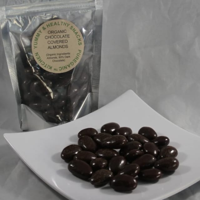 Packaged-Chocolate Almonds.
